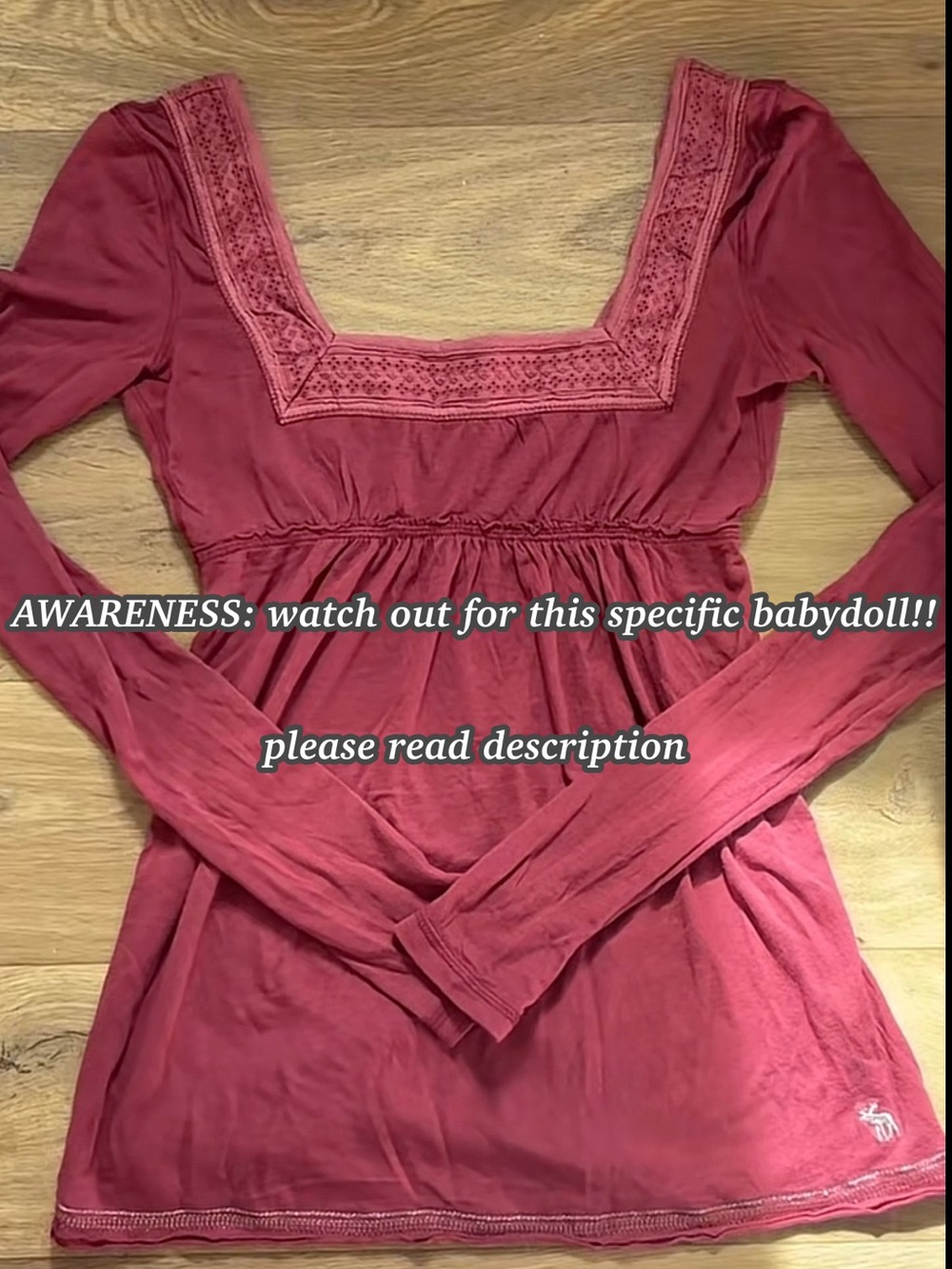 [AWARENESS] Abercrombie babydoll